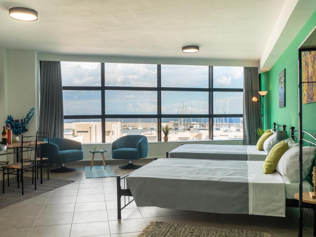 Marina View Rooms Rhodes City Exterior photo